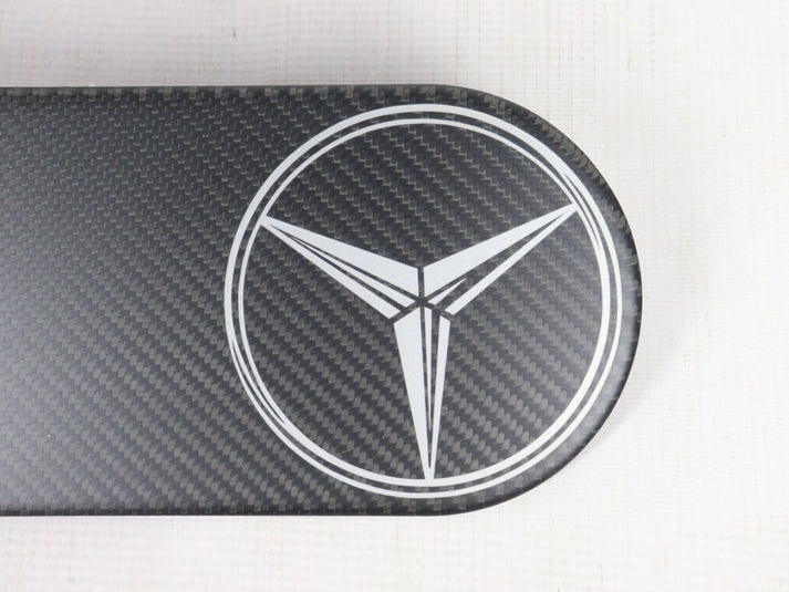 Carbon Fiber Rear Spare Tire Cover Badge Emblem Logo Mercedes-Benz "Star" for Mercedes-Benz W463 G-Class G-Wagon